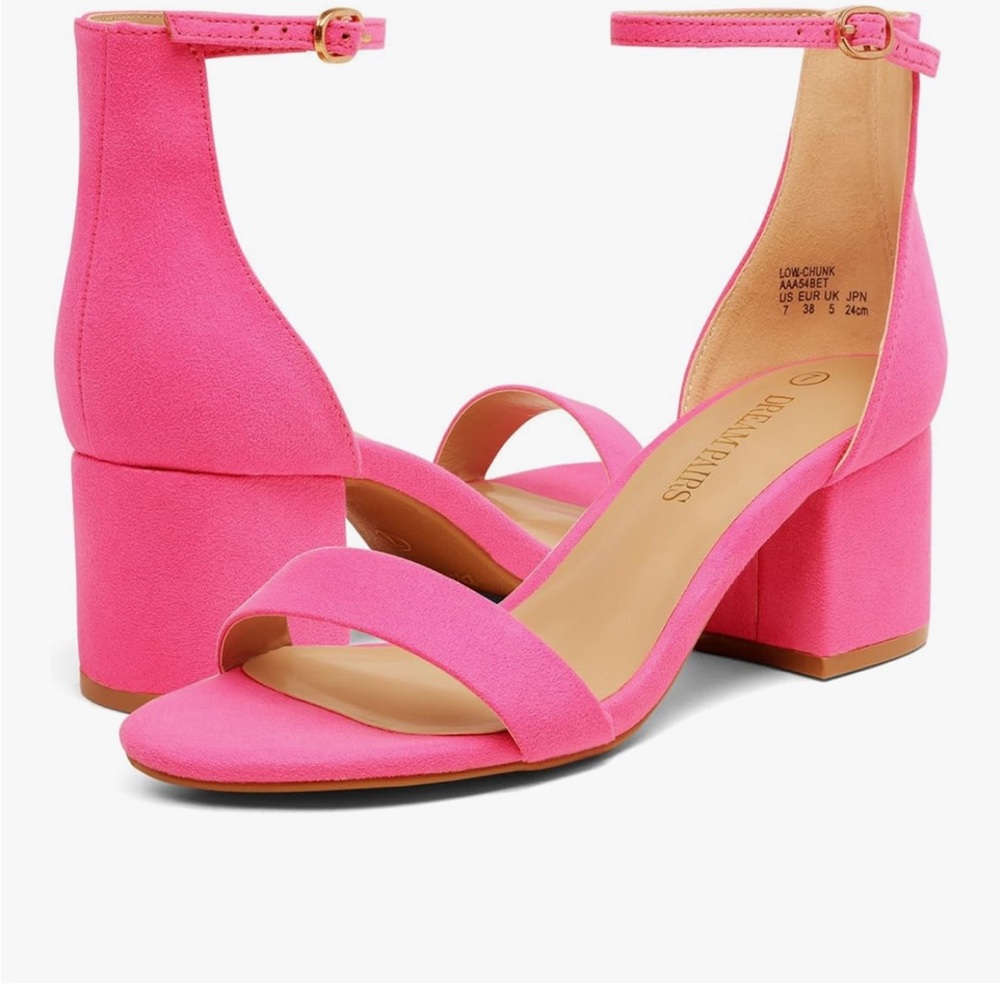Pink Women's Sandal Heels